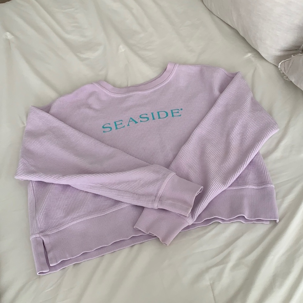 Women’s Seaside Cropped Crewneck Sweatshirt